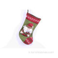 Candy Socks Regali Borsa Albero di Natale Decorazione appesa